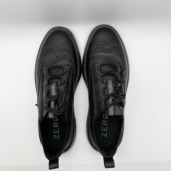 Cole Haan Mens Zerogrand WFA Oxford Shoe US 13 Wide Black Leather NIB - Picture 9 of 11